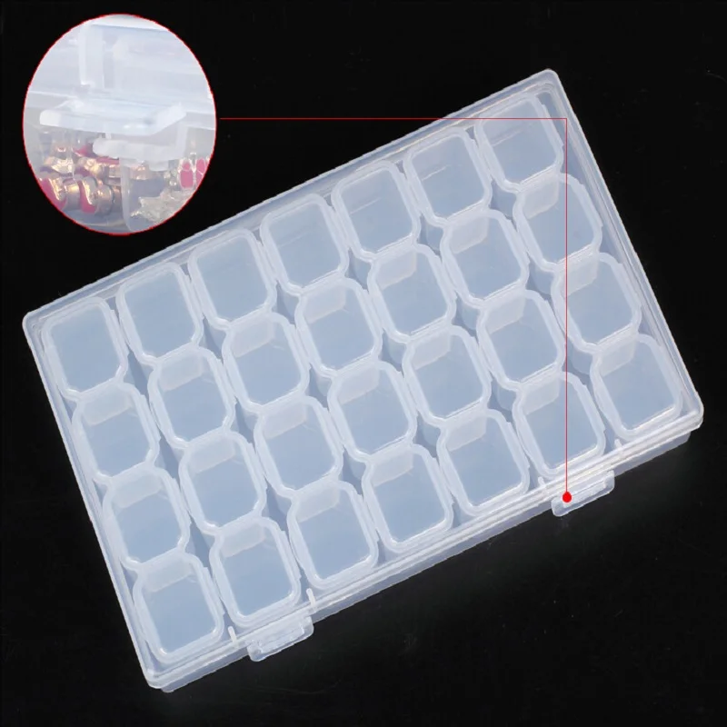 21 slots Dismountable Diamond Embroidery Accessories diamond painting Boxes Manicure Tools Jewelry Storage Case Organizer
21 slots Dismountable Diamond Embroidery Accessories diamond painting Boxes Manicure Tools Jewelry Storage Case Organizer