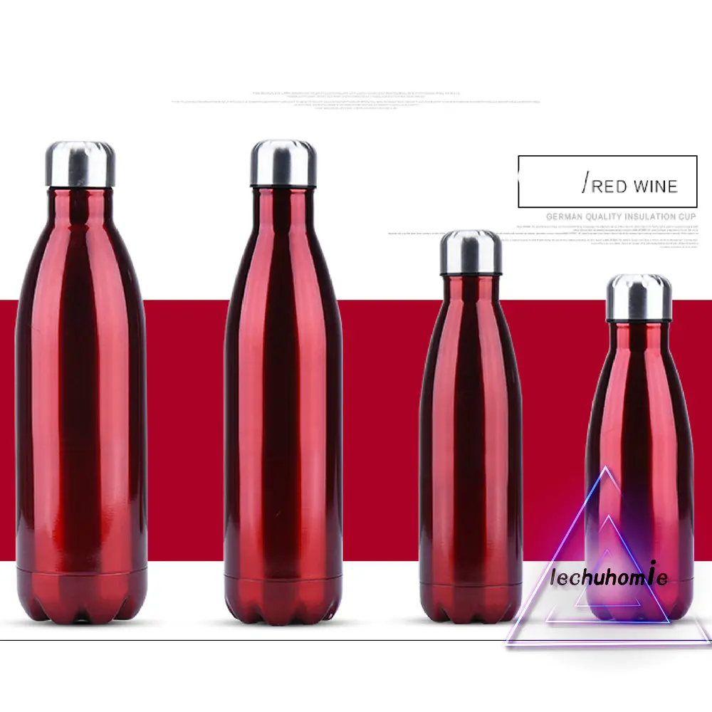 350/500/750/1000ml Portable Metal Water Bottle Stainless Steel Heat Insulation Drink Bottle Thermos Vacuum Flask Customize Logo
350/500/750/1000ml Portable Metal Water Bottle Stainless Steel Heat Insulation Drink Bottle Thermos Vacuum Flask Customize Logo