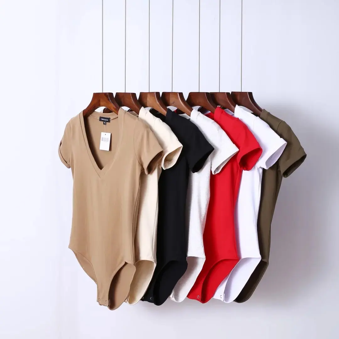 FP Style Solid Color Deep V Neck Short Sleeve Slim Bodysuit Top Simple Fashion T Shirt Street Style
FP Style Solid Color Deep V Neck Short Sleeve Slim Bodysuit Top Simple Fashion T Shirt Street Style