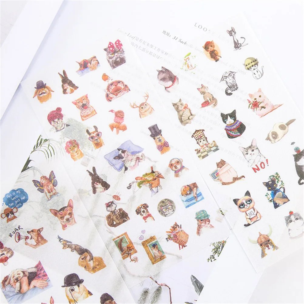 6pcs/lot PVC Stationery Stickers Cat Adhesive Stickers Decorative Stickers For Phone Diary Sticker Scrapbook Size:80*160mm
6pcs/lot PVC Stationery Stickers Cat Adhesive Stickers Decorative Stickers For Phone Diary Sticker Scrapbook Size:80*160mm