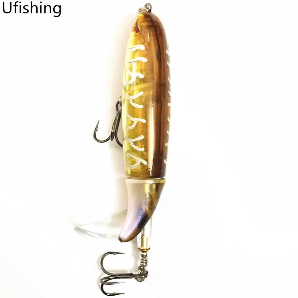 Whopper Top water Fishing Lure Pencil Bait 13g 9cm Artificial Bait Hard Fishing Plopper Bait 1 Pcs/Lot leurre truite
Whopper Top water Fishing Lure Pencil Bait 13g 9cm Artificial Bait Hard Fishing Plopper Bait 1 Pcs/Lot leurre truite