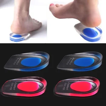 1 Pair Men Women Silicon Gel heel Cushion Insoles Soles Relieve Foot Pain Protectors Spur Support Shoe Pad High Heel Inserts
1 Pair Men Women Silicon Gel heel Cushion Insoles Soles Relieve Foot Pain Protectors Spur Support Shoe Pad High Heel Inserts