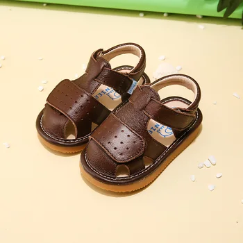 2019 new soft bottom children's shoes 1-3-4 years old boys and toddlers toddler shoes summer leather baby Baotou sandals
2019 new soft bottom children's shoes 1-3-4 years old boys and toddlers toddler shoes summer leather baby Baotou sandals