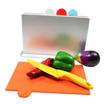 4 Pcs/Set Combination Package Chopping Blocks Plastic Cutting Chopping Board Fruit Vegetable Cutting Board 4 Colors Cooking Tool
4 Pcs/Set Combination Package Chopping Blocks Plastic Cutting Chopping Board Fruit Vegetable Cutting Board 4 Colors Cooking Tool