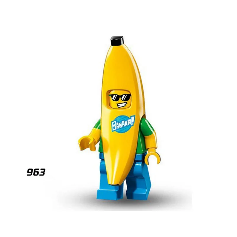 Single Sale Super Heroes Star Wars 963 Mr Banana guy Mini Building Blocks Figure Bricks Toys kids gift Compatible Legoed Ninjaed
Single Sale Super Heroes Star Wars 963 Mr Banana guy Mini Building Blocks Figure Bricks Toys kids gift Compatible Legoed Ninjaed