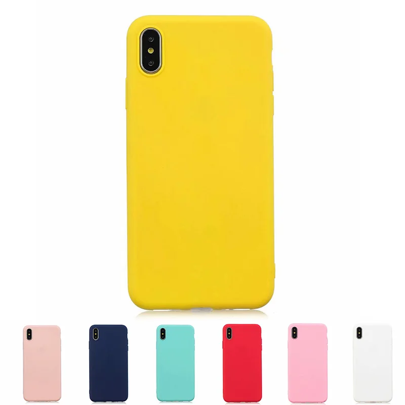 For iPhone Xs Max XR X 6 7 8 Plus 5 5s SE Candy TPU Gel Soft Skin Back Case Cover for iPhone XR 8 Silicone Protective Phone Case
For iPhone Xs Max XR X 6 7 8 Plus 5 5s SE Candy TPU Gel Soft Skin Back Case Cover for iPhone XR 8 Silicone Protective Phone Case