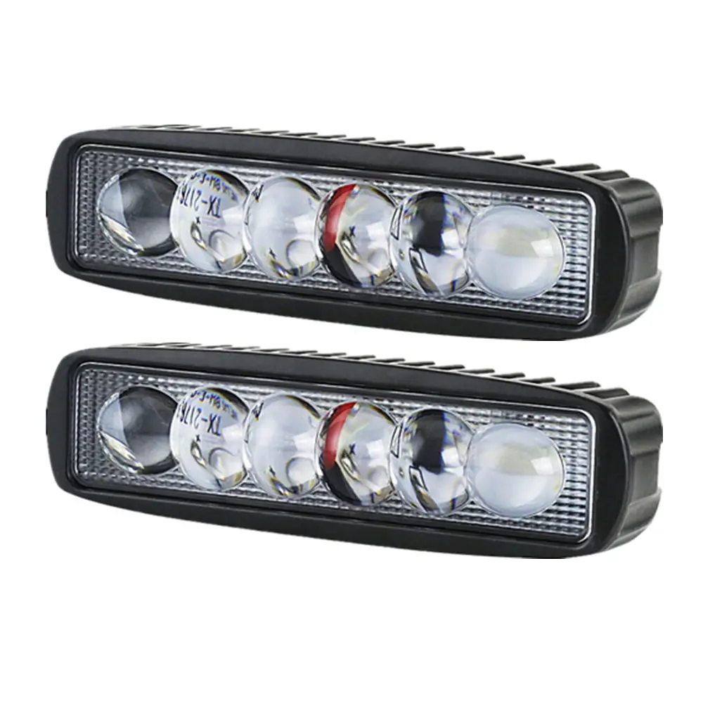 2 x 5D Spot 18W 6inch LED Light bar Work Light fog lamp for Offroad Driving Fog 4WD UTE SUV Truck
2 x 5D Spot 18W 6inch LED Light bar Work Light fog lamp for Offroad Driving Fog 4WD UTE SUV Truck