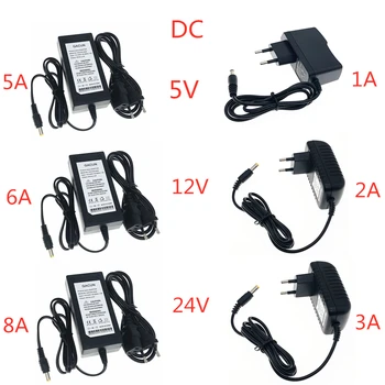 DC 5V 12V 24V 1A 2A 3A 5A 6A 8A Power Supply Adapter DC 5 12 24 V Volt Lighting Transformers LED Driver Power Adapter Strip Lamp 
DC 5V 12V 24V 1A 2A 3A 5A 6A 8A Power Supply Adapter DC 5 12 24 V Volt Lighting Transformers LED Driver Power Adapter Strip Lamp