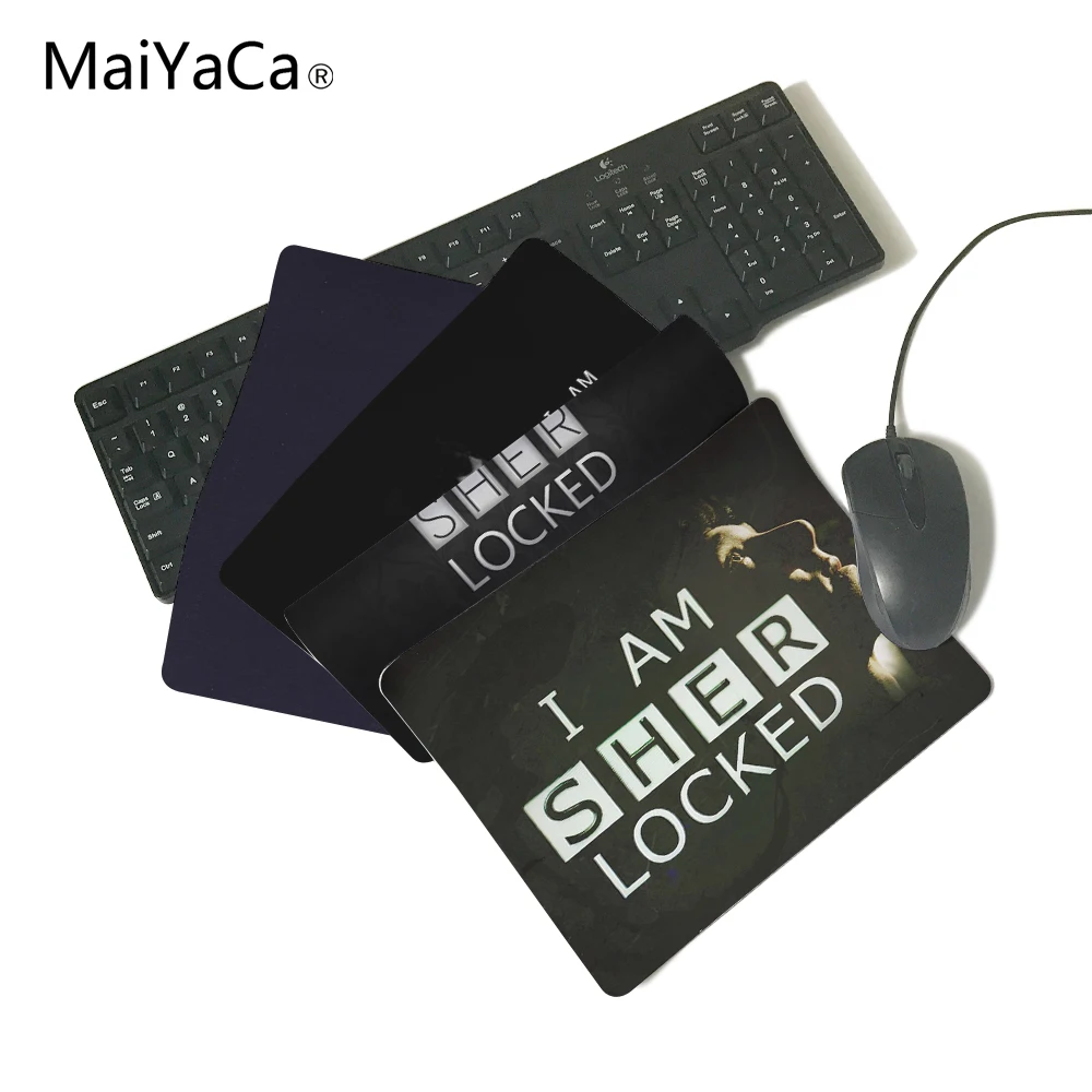 MaiYaCa I AM SHER LOCKED SHERLOCK HOLMES BBC Computer Mouse Pad Mousepads Decorate Your Desk Non-Skid Rubber Pad 220mmX180mmX2mm
MaiYaCa I AM SHER LOCKED SHERLOCK HOLMES BBC Computer Mouse Pad Mousepads Decorate Your Desk Non-Skid Rubber Pad 220mmX180mmX2mm