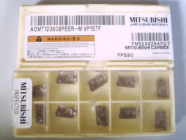 10PCS Cemented carbide inserts AOMT123608 -H VP15TF CNC brand carbide inserts milling cutter insert
10PCS Cemented carbide inserts AOMT123608 -H VP15TF CNC brand carbide inserts milling cutter insert