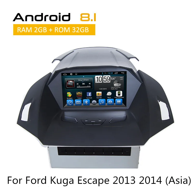 2 Din GPS Navigation Android 8.1 Octa Core System for Ford Kuga Escape 2013 2014 (Asia) Central Multimedia Player Radio Tuner
2 Din GPS Navigation Android 8.1 Octa Core System for Ford Kuga Escape 2013 2014 (Asia) Central Multimedia Player Radio Tuner