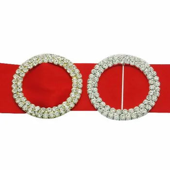 50mm double row rotundity crystal rhinestone buckle for wedding invitation card Napkin buckle, ribbon clasp, silver gold button
50mm double row rotundity crystal rhinestone buckle for wedding invitation card Napkin buckle, ribbon clasp, silver gold button