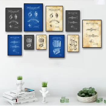 Horn Trumpet Accordion Banjo Barry Collapsible Bass Drum Pedal Bassoon Clarinet Blueprint Canvas Poster Oil Paintings NoFrame
Horn Trumpet Accordion Banjo Barry Collapsible Bass Drum Pedal Bassoon Clarinet Blueprint Canvas Poster Oil Paintings NoFrame