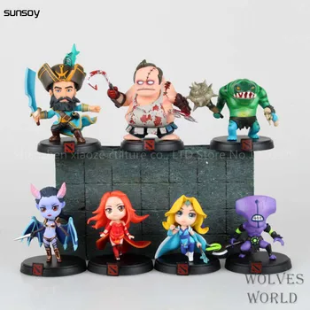 7pcs/lot DOTA 2 Toys 8-12cm Kunkka Lina Pudge Queen Tidehunter CM FV PVC Action Figures Collectible Toys Best Doll For Gifts
7pcs/lot DOTA 2 Toys 8-12cm Kunkka Lina Pudge Queen Tidehunter CM FV PVC Action Figures Collectible Toys Best Doll For Gifts