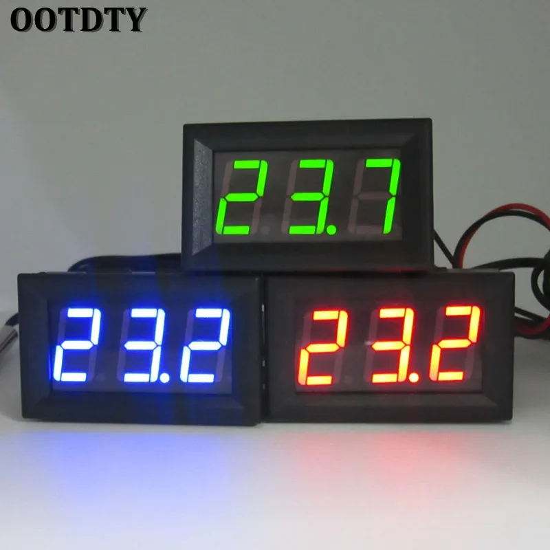 OOTDTY LED Digital Thermometer Temperature Monitoring Meter multi-usage Thermometer
OOTDTY LED Digital Thermometer Temperature Monitoring Meter multi-usage Thermometer