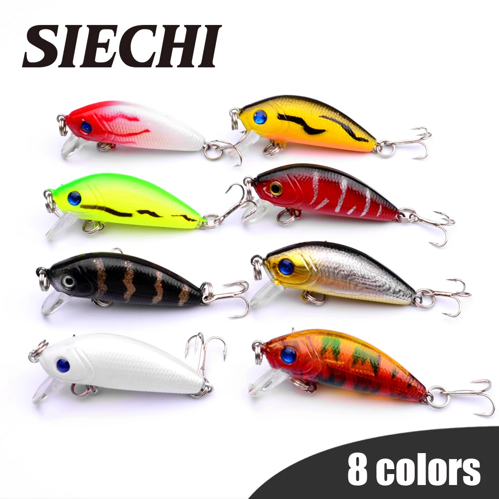 1pcs fishing bait Classic Design Minnow Fishing Lures 8 colors 4.82CM/3.9G Fishing Tackle
1pcs fishing bait Classic Design Minnow Fishing Lures 8 colors 4.82CM/3.9G Fishing Tackle