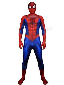 Zentai Spider Superhero Bodysuit Adult Man Lycra Spandex Spider Super Hero Costume for Halloween Clothing Uniform
Zentai Spider Superhero Bodysuit Adult Man Lycra Spandex Spider Super Hero Costume for Halloween Clothing Uniform