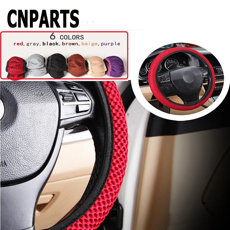 CNPARTS Car Steering Wheel Covers Nylon Anti-sweat Slip Control For Kia Rio Ceed Toyota Corolla 2008 Avensis C-HR RAV4 Mazda 3 6
CNPARTS Car Steering Wheel Covers Nylon Anti-sweat Slip Control For Kia Rio Ceed Toyota Corolla 2008 Avensis C-HR RAV4 Mazda 3 6