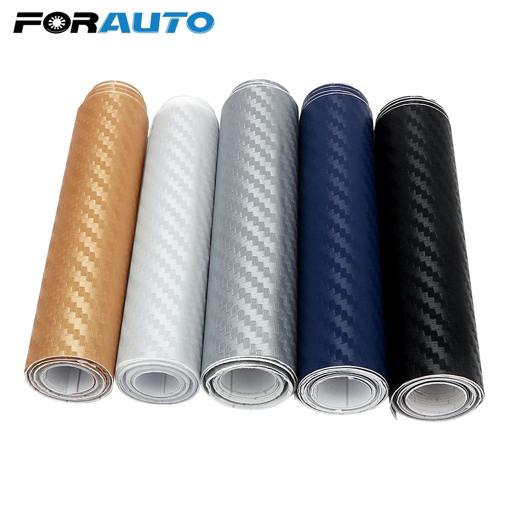 10 x 127cm Car Sticker Carbon Fiber 3D Car Wrap Stickers and Decals Car Styling Tint Vinyl Film Auto Decor Accessories
10 x 127cm Car Sticker Carbon Fiber 3D Car Wrap Stickers and Decals Car Styling Tint Vinyl Film Auto Decor Accessories