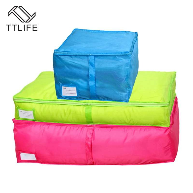 TTLIFE Portable Organizer Polyester Clothing Pouch Holder quilt pouch storage bag clothes Storage Bag Box 3 Size
TTLIFE Portable Organizer Polyester Clothing Pouch Holder quilt pouch storage bag clothes Storage Bag Box 3 Size