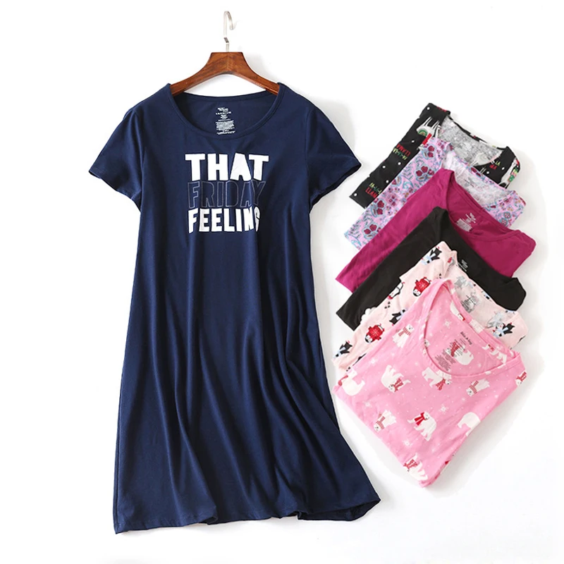 Sexy Floral nightgowns women sleepwear dress Summer cotton casual nightdress pyjamas women night dress plus size
Sexy Floral nightgowns women sleepwear dress Summer cotton casual nightdress pyjamas women night dress plus size