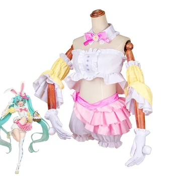 2019 New Vocaloid Miku Cosplay Costume Four Season Spring Miku Dress Lovely Outfit Fancy Halloween Carnival Uniforms Custom Made
2019 New Vocaloid Miku Cosplay Costume Four Season Spring Miku Dress Lovely Outfit Fancy Halloween Carnival Uniforms Custom Made