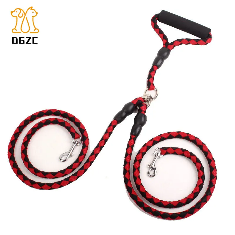 Dog Double Leash with Comfortable Padded Handle Reflective Dual Twin Leash for Night Safety Durable No Tangle Nylon Rope
Dog Double Leash with Comfortable Padded Handle Reflective Dual Twin Leash for Night Safety Durable No Tangle Nylon Rope