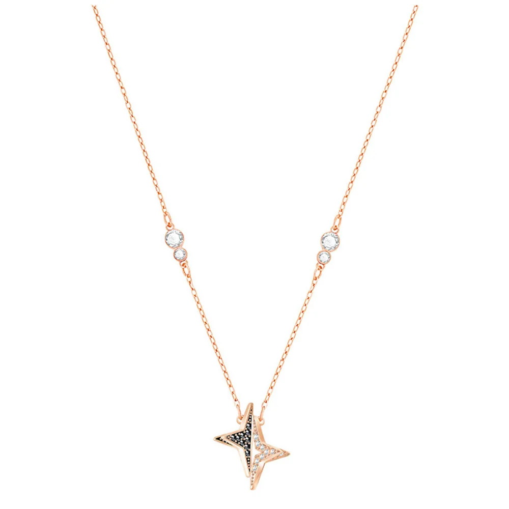 SWA RO 19 Year New HALVE Star Symbol Crystal Clavicle Necklace Original Jewelry for Girlfriend Anniversary Love Gift 5347218
SWA RO 19 Year New HALVE Star Symbol Crystal Clavicle Necklace Original Jewelry for Girlfriend Anniversary Love Gift 5347218
