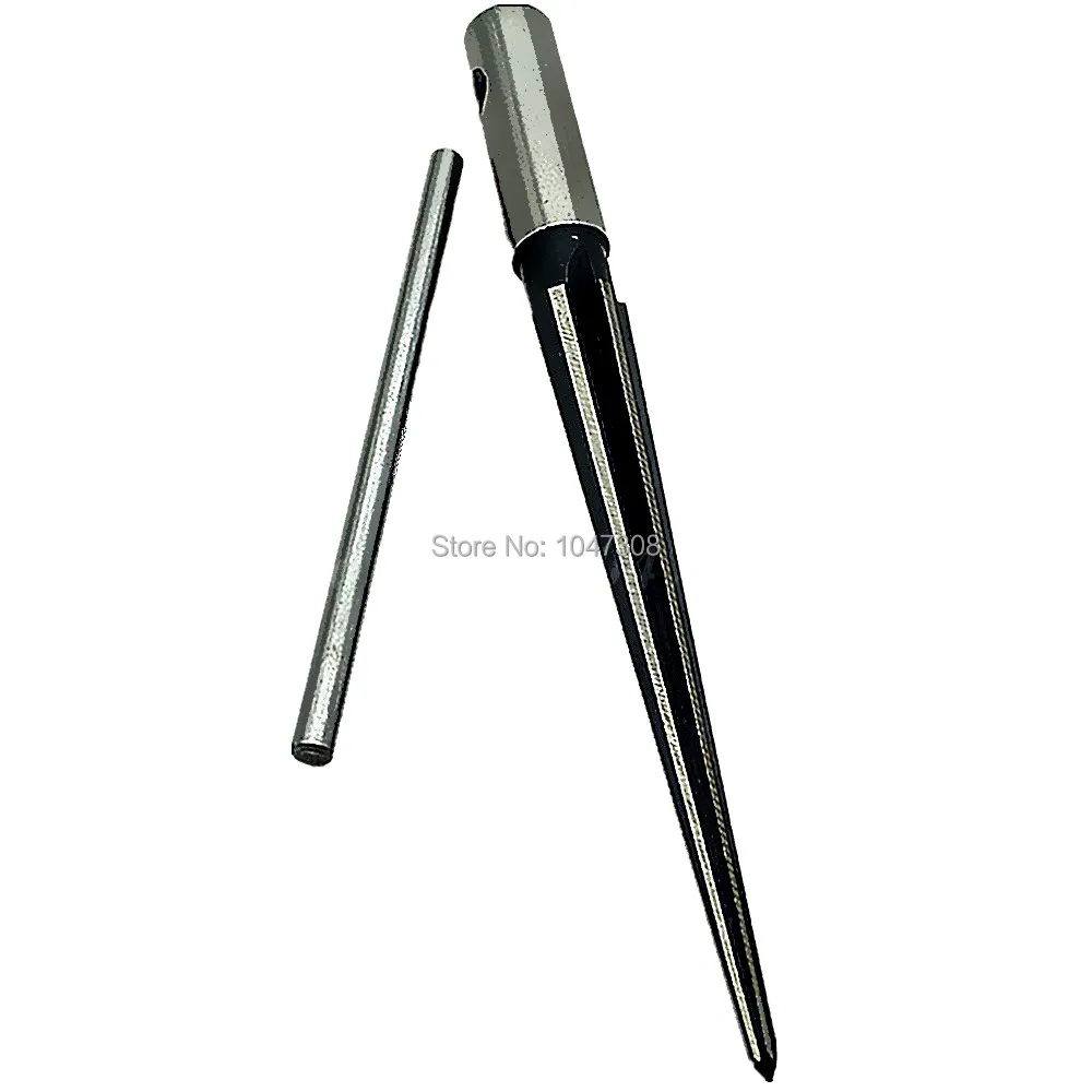 T Handle Tapered Taper Hand Held Reamer Hole Pipe Chaser Reaming Bit Hand Tool 1/8"-1/2"(3.18-12.7mm) 1:10 Drill Enlarging Holes
T Handle Tapered Taper Hand Held Reamer Hole Pipe Chaser Reaming Bit Hand Tool 1/8"-1/2"(3.18-12.7mm) 1:10 Drill Enlarging Holes
