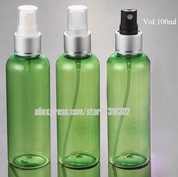 20PCS/LOT 100ml Empty Green PET Bottle With silver Sprayer, 100cc Green Plastic Cosmetic Container with Sprayer
20PCS/LOT 100ml Empty Green PET Bottle With silver Sprayer, 100cc Green Plastic Cosmetic Container with Sprayer
