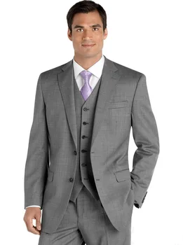 2020 New Arrival Classic Gray Groom Tuxedos Notched Lapel Wedding Suits For Men Formal Groom Wedding Suits(Jacket+pants+vest)
2020 New Arrival Classic Gray Groom Tuxedos Notched Lapel Wedding Suits For Men Formal Groom Wedding Suits(Jacket+pants+vest)