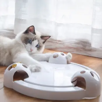 New Arrival Cat Teaser Electric Plate Pet Toys Dog Kitten Puppy Artificial Mouse 360 Rotation Automatic Funny Interactive Play G
New Arrival Cat Teaser Electric Plate Pet Toys Dog Kitten Puppy Artificial Mouse 360 Rotation Automatic Funny Interactive Play G