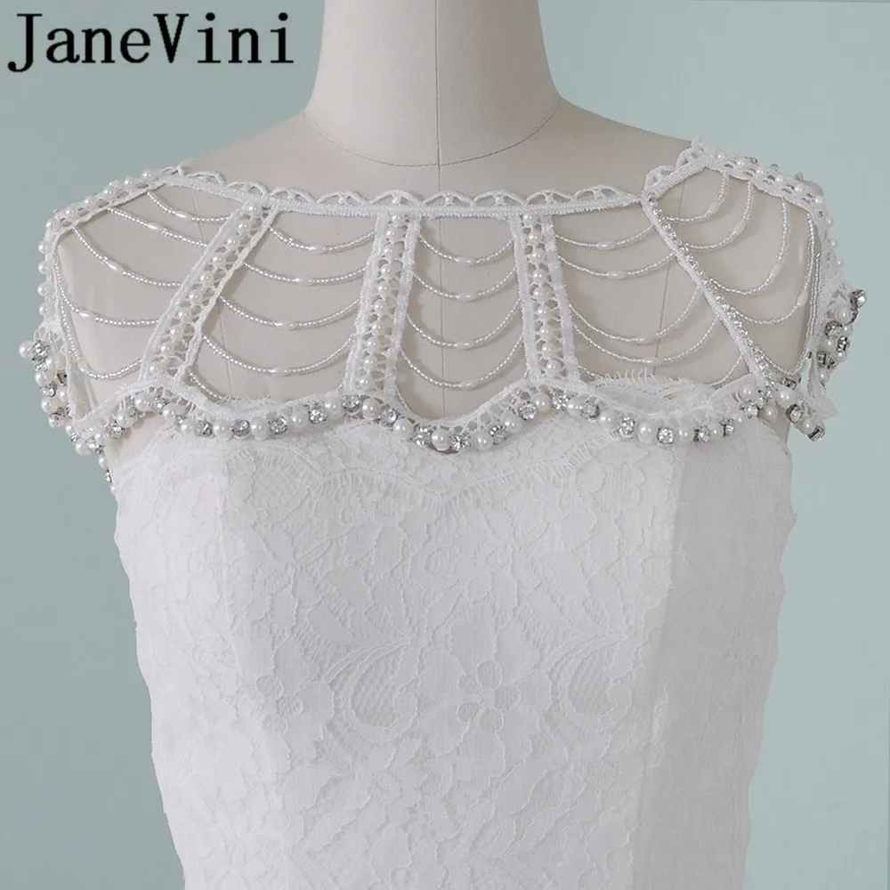 JaneVini Arabic Crystal Necklace With Pearls White Lace Beaded Bridal Shoulder Chain Wrap Women Pageant Wedding Shoulder Jewelry
JaneVini Arabic Crystal Necklace With Pearls White Lace Beaded Bridal Shoulder Chain Wrap Women Pageant Wedding Shoulder Jewelry
