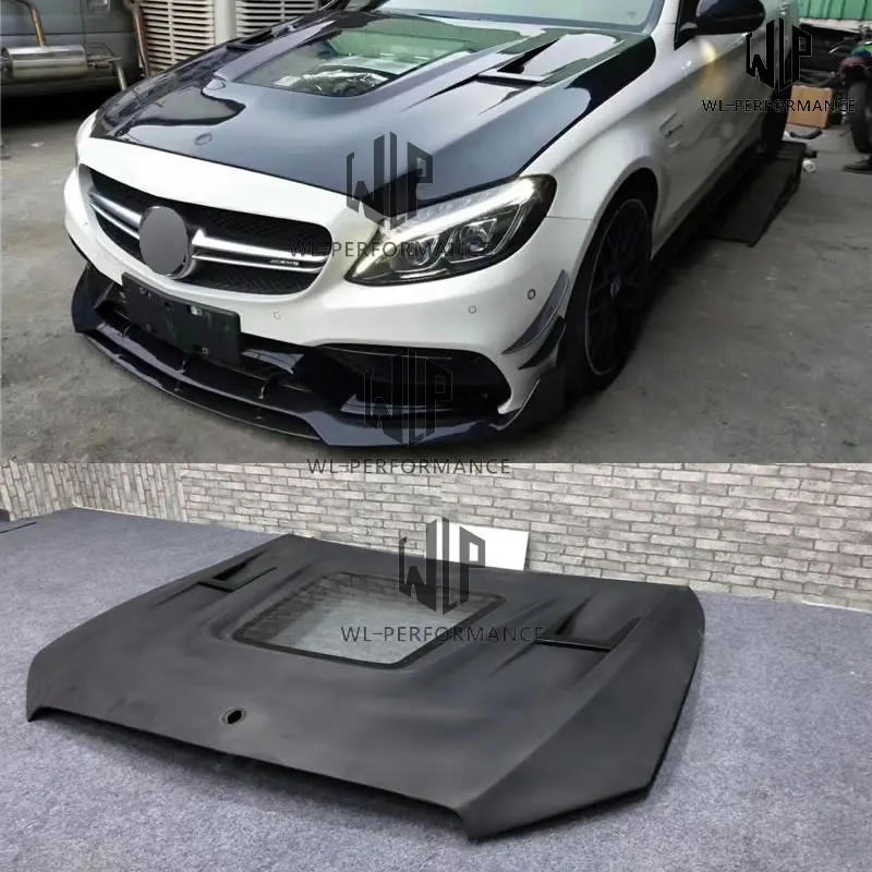 W205 High Quality Carbon Fiber /FRP Engine Hood Transparent Bonnets Car Styling For Mercedes-Benz C class Car body kit
W205 High Quality Carbon Fiber /FRP Engine Hood Transparent Bonnets Car Styling For Mercedes-Benz C class Car body kit