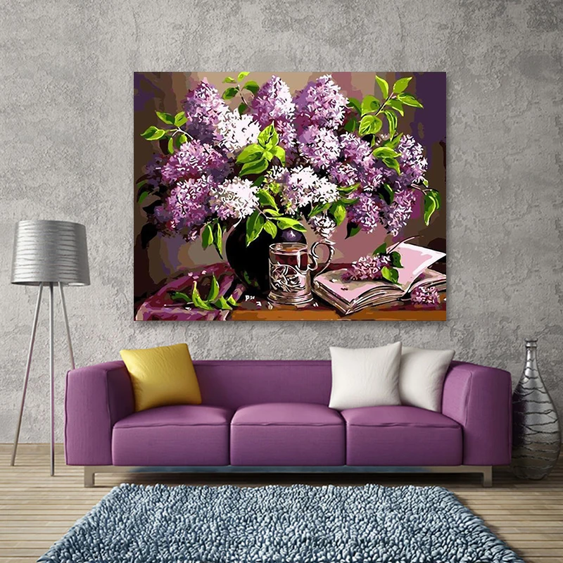 Plant flower oil painting flower still life DIY painting digital art painting digital Family Hotel decorative painting
Plant flower oil painting flower still life DIY painting digital art painting digital Family Hotel decorative painting