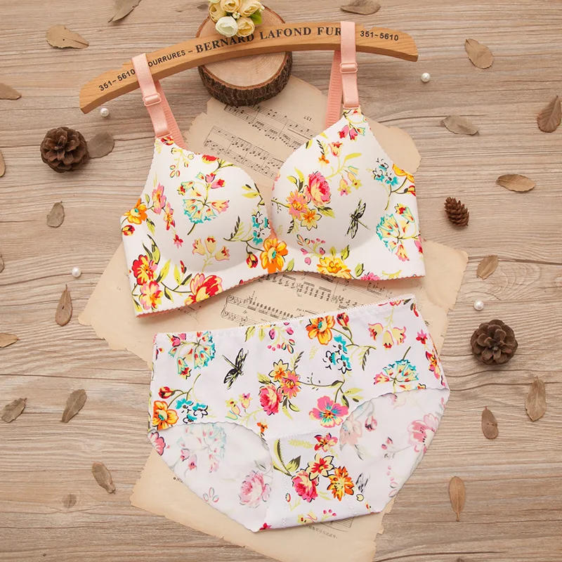 Baharcelin ABC Cup Sexy Woman Young Girl Smalll Chest Bra French Romantic Gathered Bra Printed Bra Cute Sweet Bra Underwear Set
Baharcelin ABC Cup Sexy Woman Young Girl Smalll Chest Bra French Romantic Gathered Bra Printed Bra Cute Sweet Bra Underwear Set