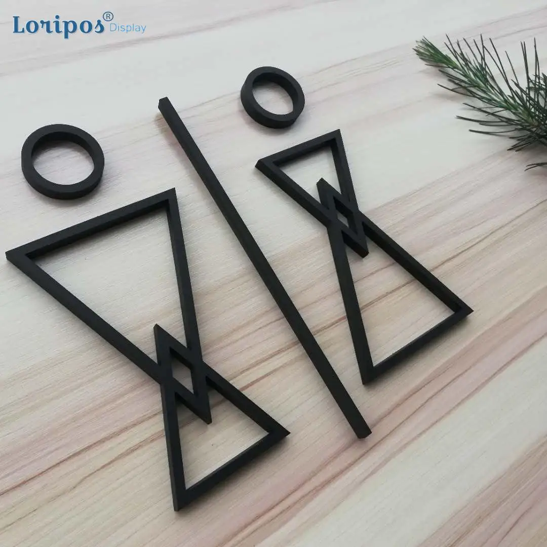 Customized Stereo Men And Women Toilet Sign Creative Toilet Wall Sign Decor Door Toilet Signage Icon Door WC Sign Plate Acrylic
Customized Stereo Men And Women Toilet Sign Creative Toilet Wall Sign Decor Door Toilet Signage Icon Door WC Sign Plate Acrylic