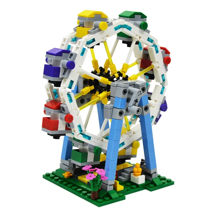 660PCS Legoing City Rotatable Ferris Wheel Model Building Blocks Toys For Children Compatible Legoings Creators Kids Gifts
660PCS Legoing City Rotatable Ferris Wheel Model Building Blocks Toys For Children Compatible Legoings Creators Kids Gifts