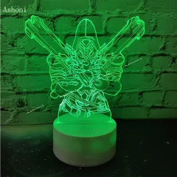 Overwatch OW 3D LED Night Light 7 Colors Change Desk Table Lamp Bedroom Sleep Lighting Fixture Decor Kids Gifts
Overwatch OW 3D LED Night Light 7 Colors Change Desk Table Lamp Bedroom Sleep Lighting Fixture Decor Kids Gifts