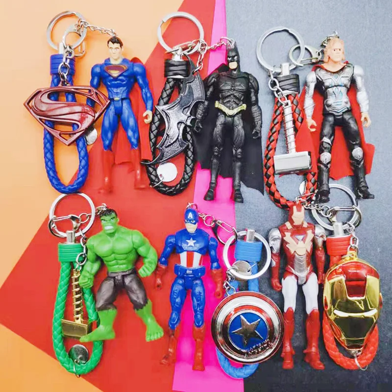 2019 Hot Marvel Keychain Captain America Iron Man Groot Key Ring Kids Wonder Women Key Chain Bag Pendant Jewelry Children's Toys
2019 Hot Marvel Keychain Captain America Iron Man Groot Key Ring Kids Wonder Women Key Chain Bag Pendant Jewelry Children's Toys