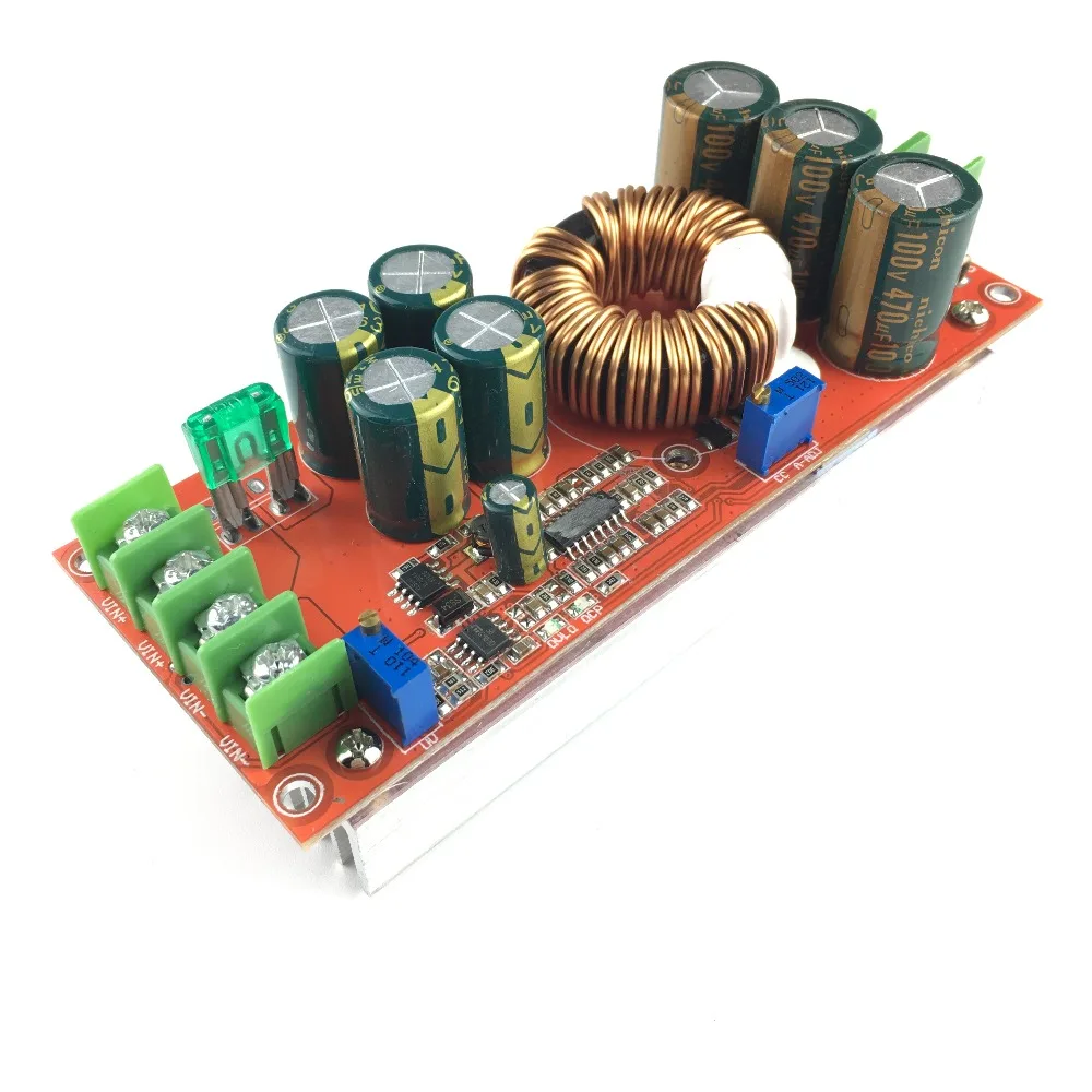 DC 20A 1200W Step-Up Boost Constant Current Module Variable Voltage Power Supply IN 8-60V Step Up Module
DC 20A 1200W Step-Up Boost Constant Current Module Variable Voltage Power Supply IN 8-60V Step Up Module