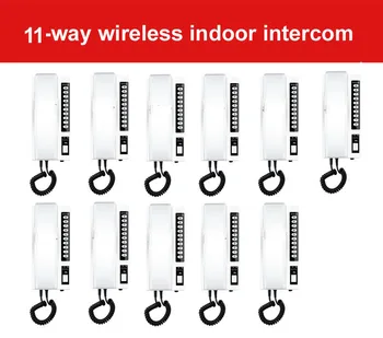 ZHUDELE 11-way 2.4Ghz digital wireless indoor intercom/interphone , 99 handsets extendable,stable signal transmission
ZHUDELE 11-way 2.4Ghz digital wireless indoor intercom/interphone , 99 handsets extendable,stable signal transmission