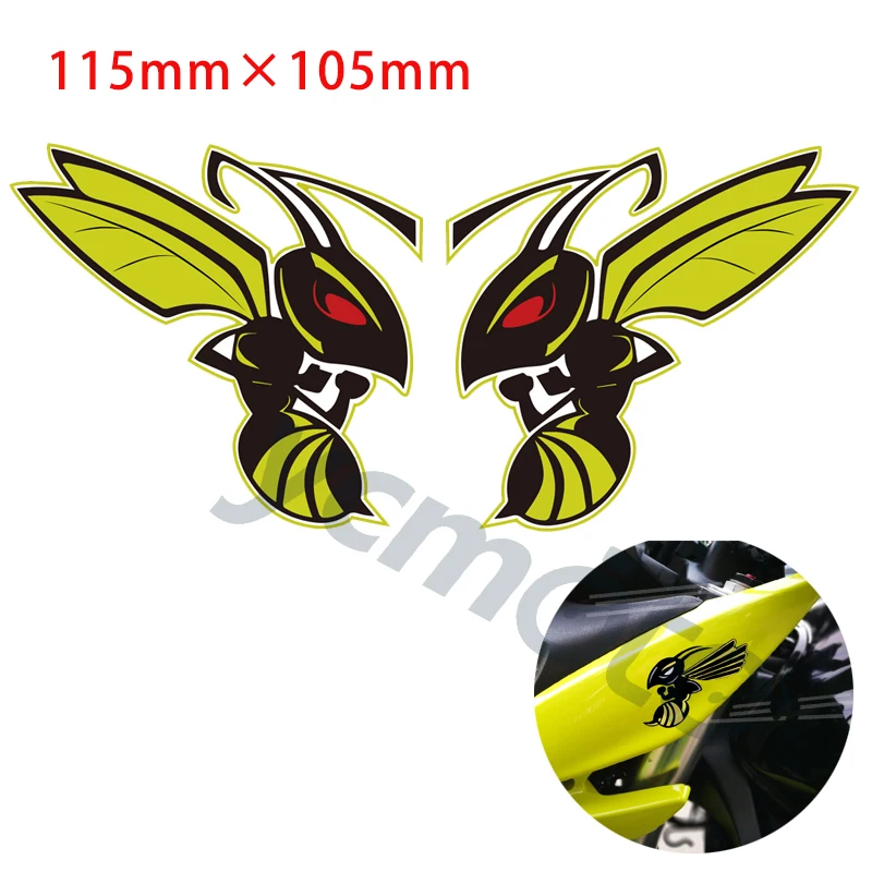 For Honda Hornet Bees Stickers decals 150 microns thick toolbox helmet 115 x 105mm big sticker
For Honda Hornet Bees Stickers decals 150 microns thick toolbox helmet 115 x 105mm big sticker
