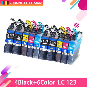 10Pack Ink Cartridges for Brother LC123 mfc-J4510DW MFC-J4610DW Printer Ink Cartridge LC 123 MFC-J4410DW J4710DW printer
10Pack Ink Cartridges for Brother LC123 mfc-J4510DW MFC-J4610DW Printer Ink Cartridge LC 123 MFC-J4410DW J4710DW printer