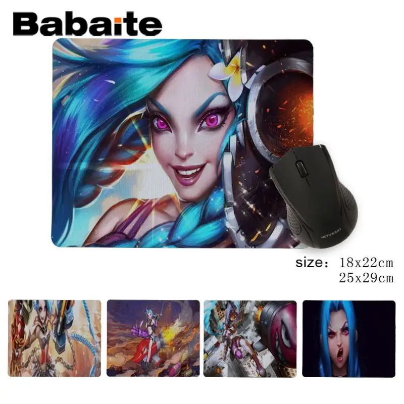 Babaite league of legends jinx Customized MousePads Computer Laptop Anime Mouse Mat Custom Your Styles Non-Slip Mouse Pad
Babaite league of legends jinx Customized MousePads Computer Laptop Anime Mouse Mat Custom Your Styles Non-Slip Mouse Pad