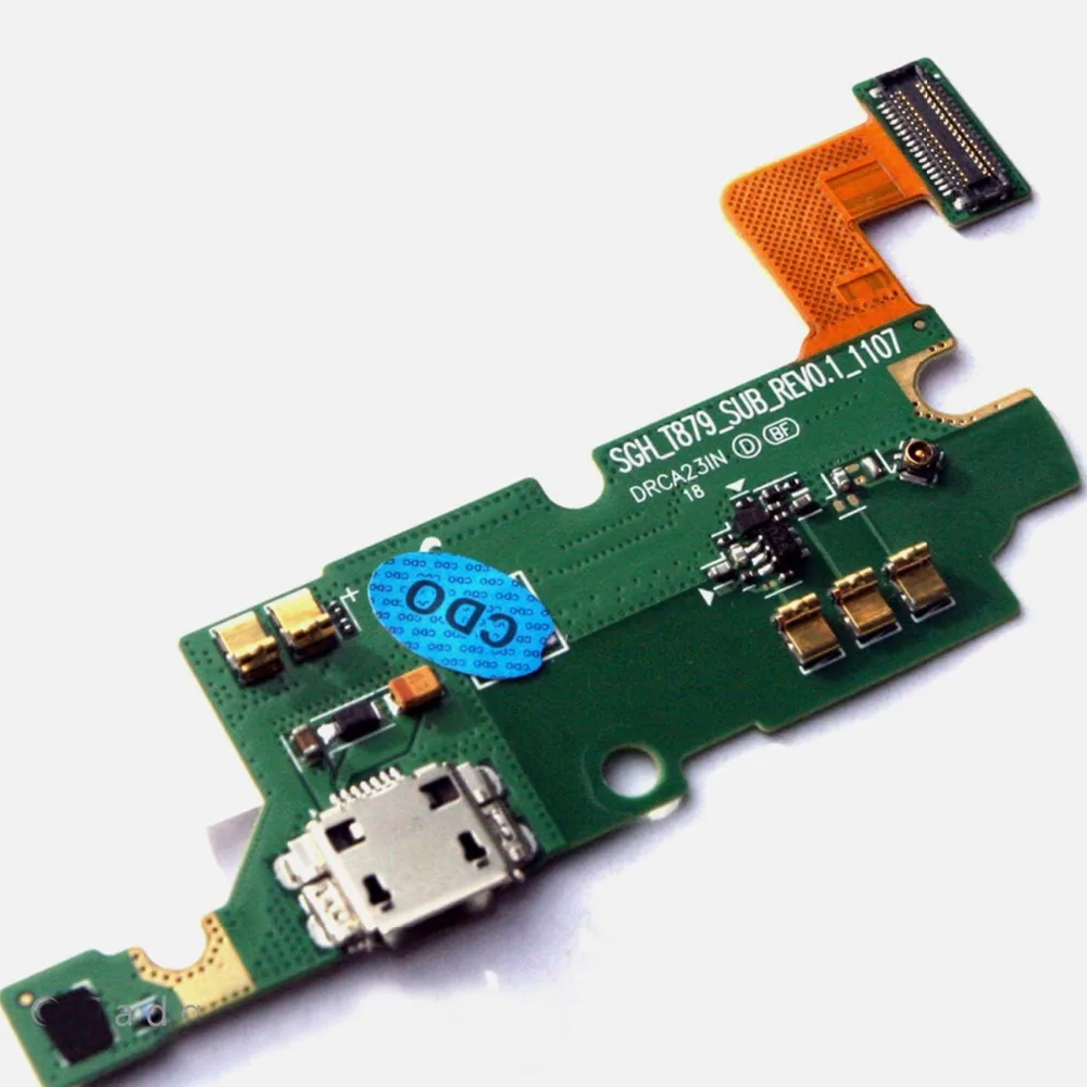 Для Samsung Galaxy Note T879 зарядный Micro USB порт док станция гибкий кабель микрофона в