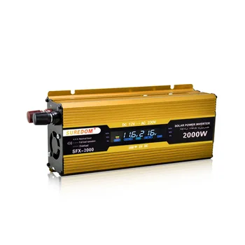 Voltage converter 12V to 220V 24V to 220V 2000W large capacity correction wave car LCD inverter power converter
Voltage converter 12V to 220V 24V to 220V 2000W large capacity correction wave car LCD inverter power converter