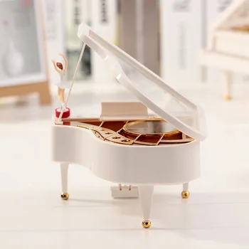 Mechanism Piano Music Box Classical Vintage Movement Girl Ballerina Music Box carrossel Piano Model Ration Girl Music Boxes
Mechanism Piano Music Box Classical Vintage Movement Girl Ballerina Music Box carrossel Piano Model Ration Girl Music Boxes
