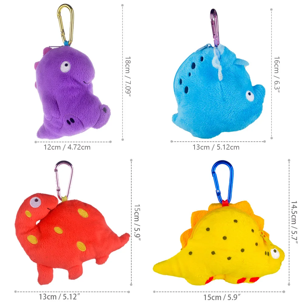 dinosaur coin pursesize