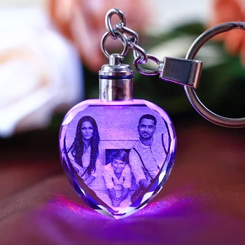 LED Wedding Frame Photo Album Photos Colorful Crystal Glass Key Chain Custom Picture Family Memory Record Baby Photo Keyring
LED Wedding Frame Photo Album Photos Colorful Crystal Glass Key Chain Custom Picture Family Memory Record Baby Photo Keyring